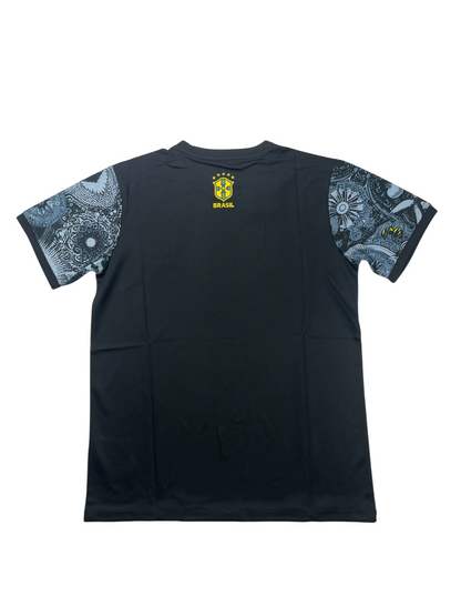 Maillot de foot Concept Brésil Noir Christ