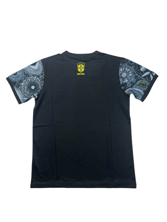 Maillot de foot Concept Brésil Noir Christ