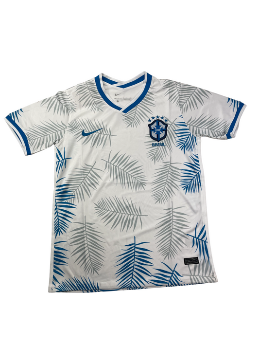 Maillot de foot Concept Brésil Palmes Blanches