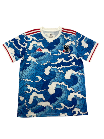 Maillot de foot Concept Japon Vagues Bleues