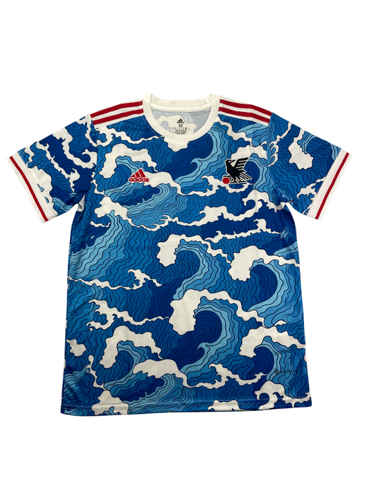 Maillot de foot Concept Japon Vagues Bleues
